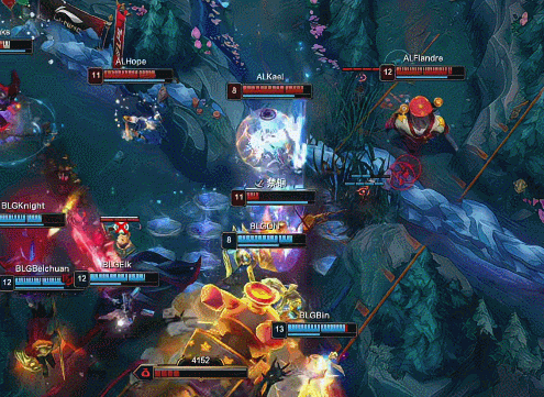 金年会体育🎮阿Bin苍穹之跃雷霆万钧 knight神级封路Elk完美输出 BLG1-1AL